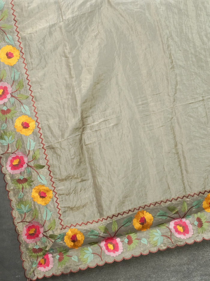 Glass Organza Saree | TTDS3209