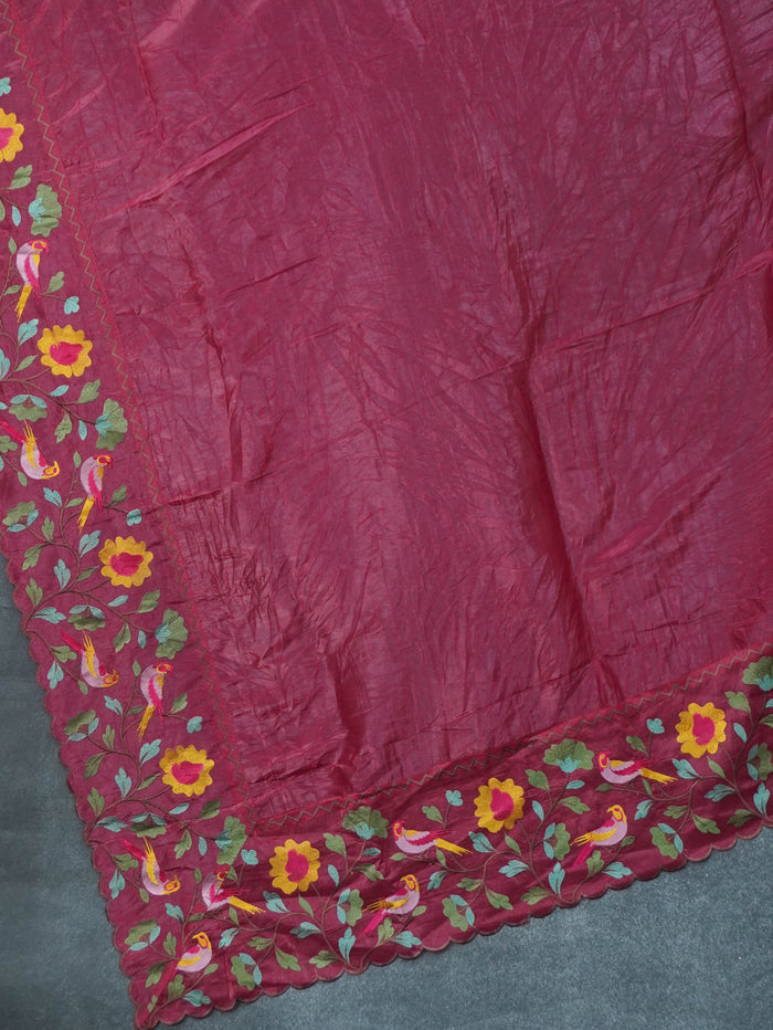 Glass Organza Saree | TTDS3234
