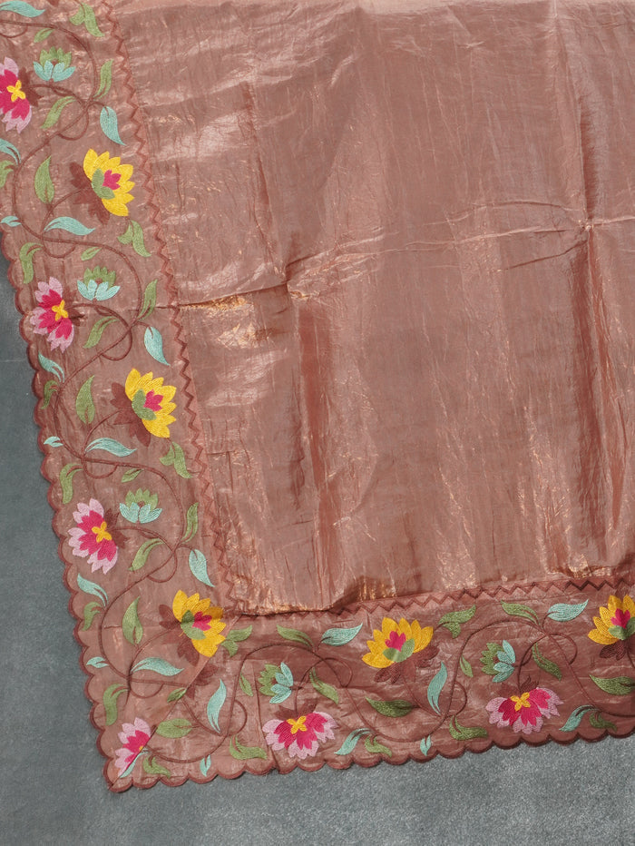 Glass Organza Saree | TTDS3254
