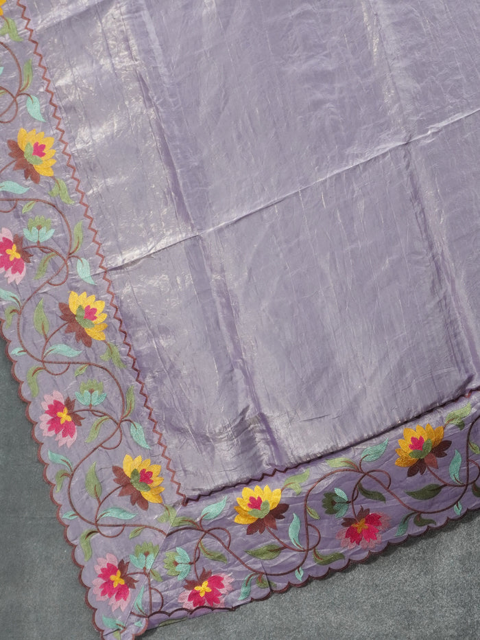 Glass Organza Saree | TTDS3254