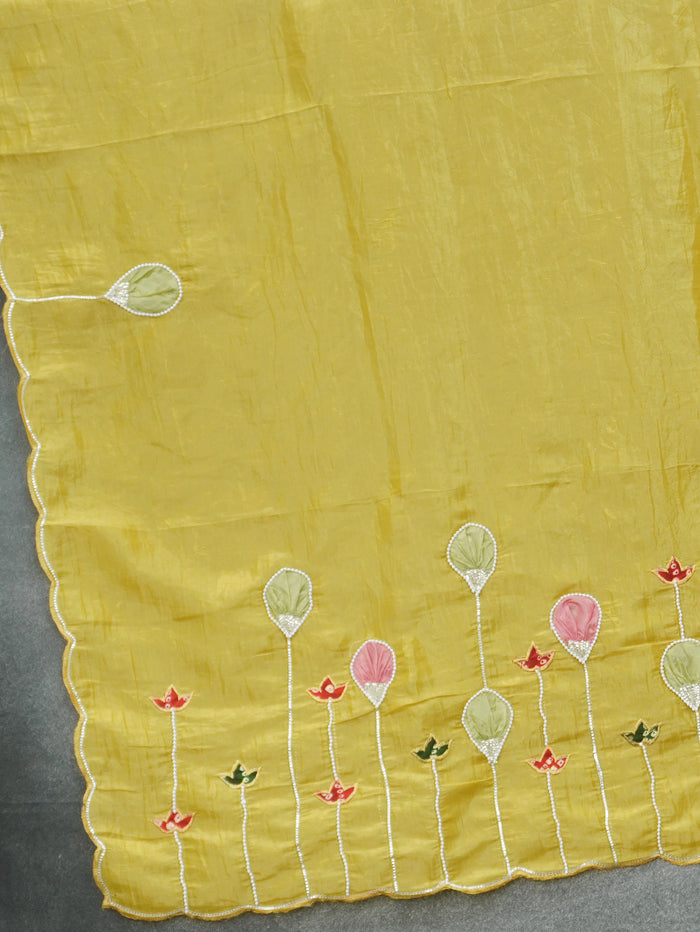Glass Organza Saree | TTDS3461