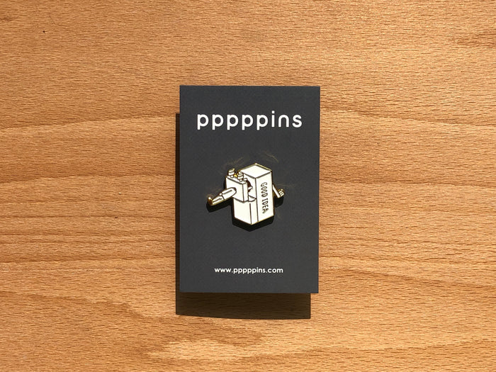 Good Idea White Pin