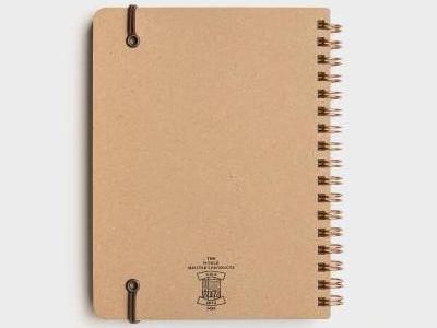 Grain Notebook - B6 - Brown