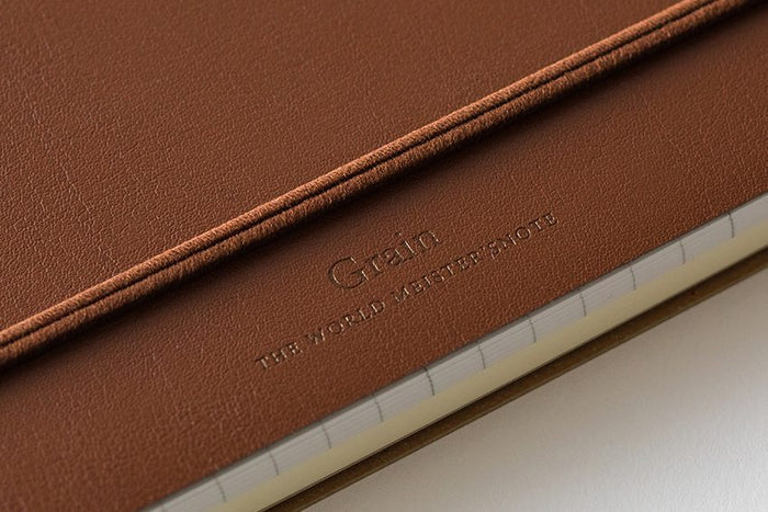 Grain Notebook - B7 - Brown