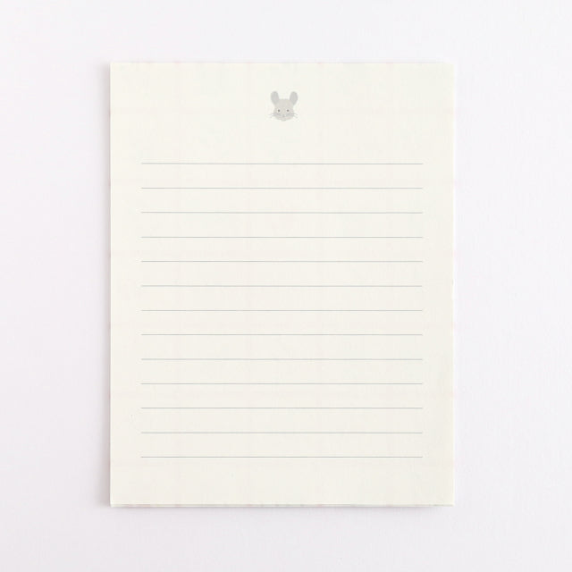 Atlas Stationers - Green Flash Animal Department Store Letter Set - Chinchilla - Stickers - Image 4