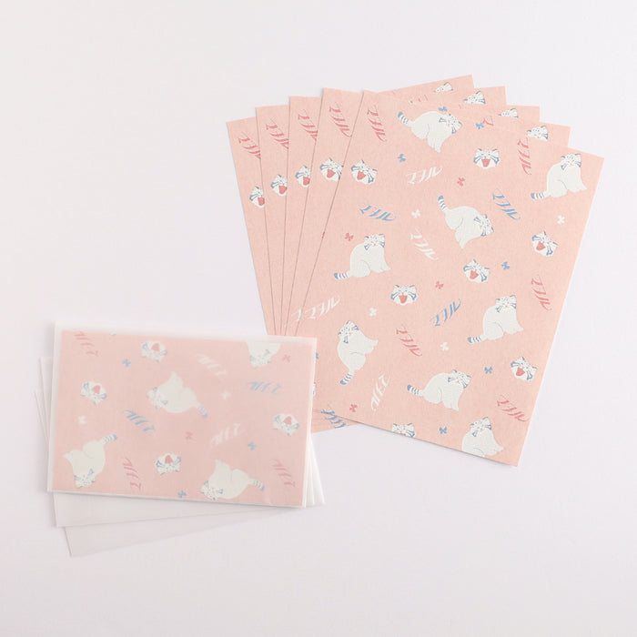 Atlas Stationers - Green Flash Animal Department Store Letter Set - Pallas's Cat - Stickers - Image 2