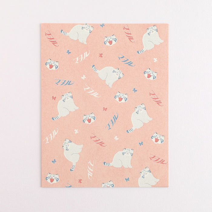 Atlas Stationers - Green Flash Animal Department Store Letter Set - Pallas's Cat - Stickers - Image 3