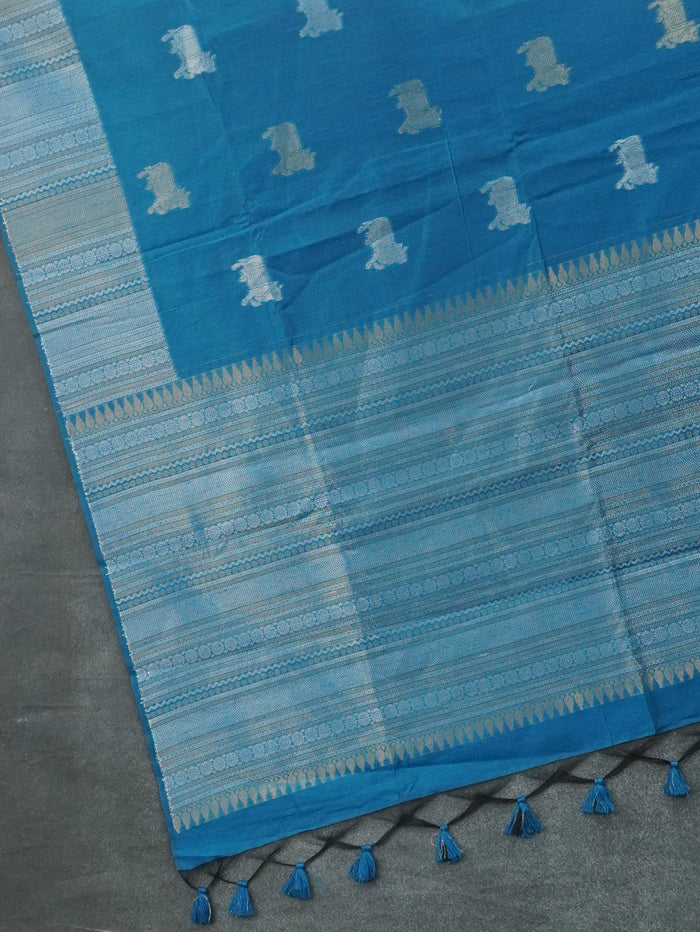 Handloom Silk Cotton Saree | TTDS3453