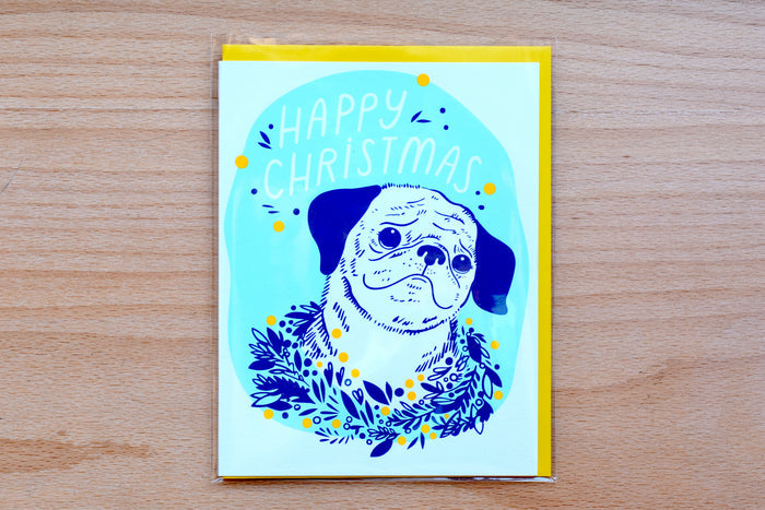 Happy Christmas Pug