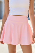 Head Start Light Pink Pleated Active Skort FINAL SALE