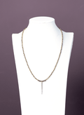 Hematite With Spike Necklace