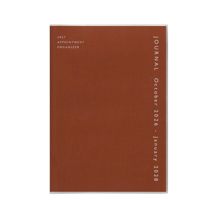 Hightide 2027 Monthly Square Diary coton A5