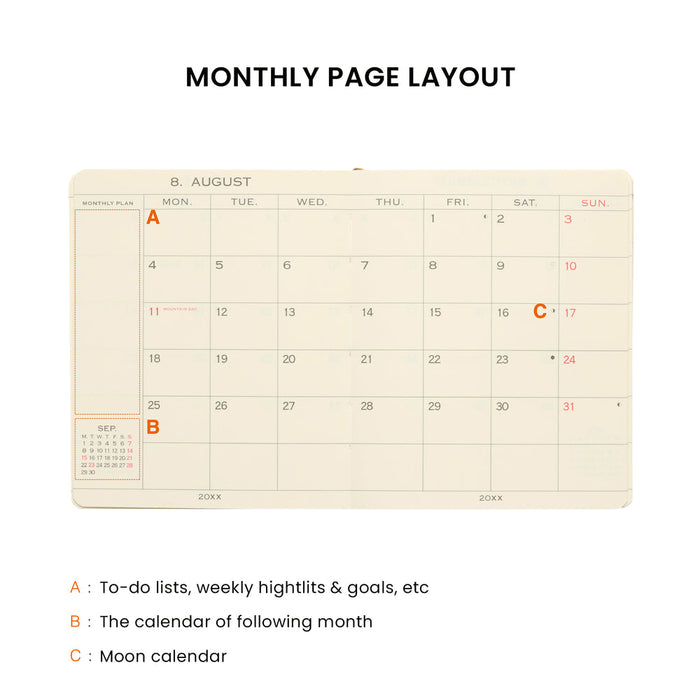 Hightide 2027 Weekly Diary My Diary Square