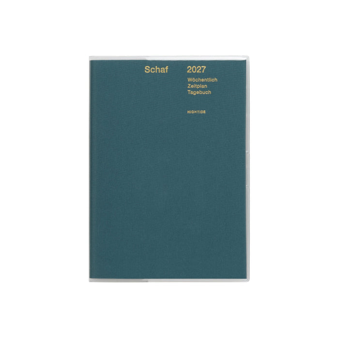 Hightide 2027 Weekly Diary Papillon B6 - Blue Green