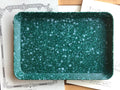 Hightide Marble Desk Tray - Medium - Green