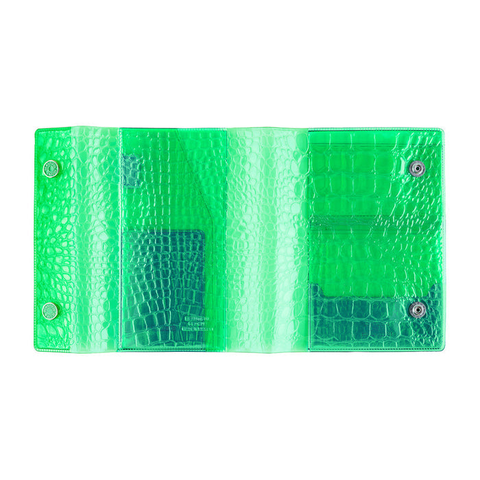 Hobonichi Techo A6 Original Planner Cover - beautiful people: Nothing to Hide (Green)