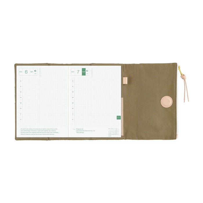 Hobonichi Techo A6 Original Planner Cover - Tragen: Bitter Plaid