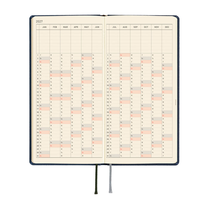 Hobonichi Techo Weeks Mega - Colors: Midnight Blue