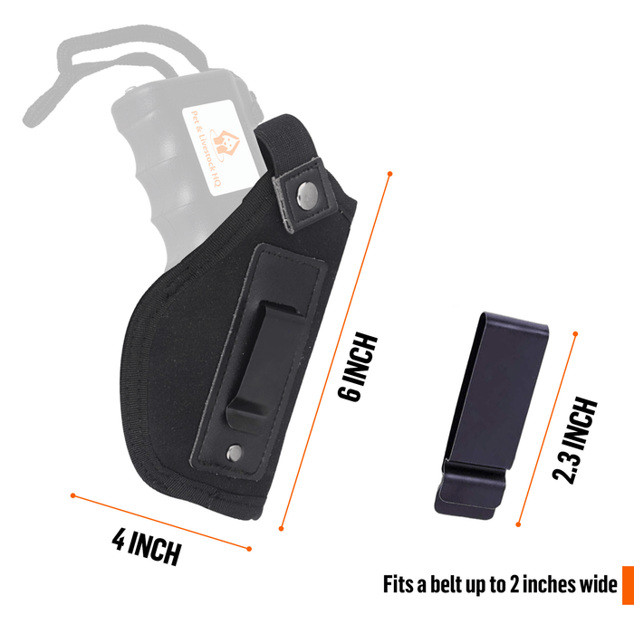 holster for handheld cattle prodder
