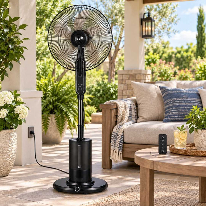 Home Star - 18 Inch Remote Control Mist Fan - FS45-01R