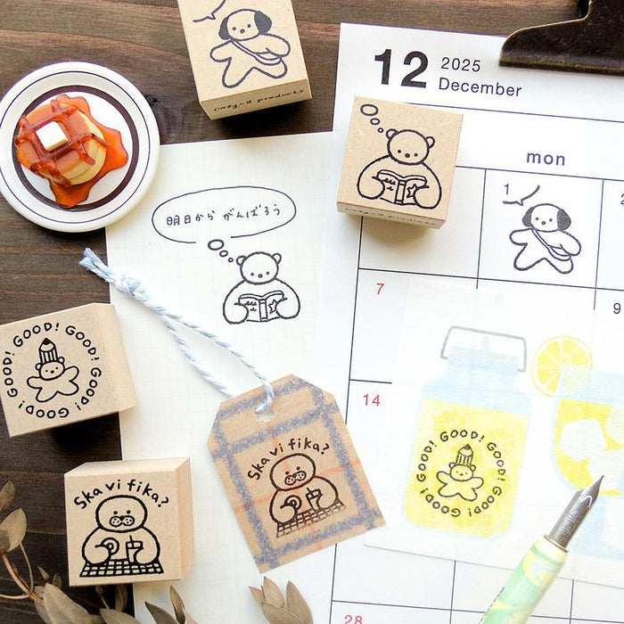 Hyogensha Cozyca Mariko Fukuoka Stamp - Hmm Hmm