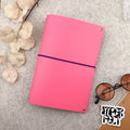 Imperfect Concepts Baxter Leather Notebook - A5 Bifold - Poppy