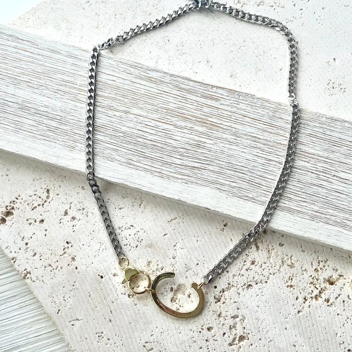 Initial Statement Necklace