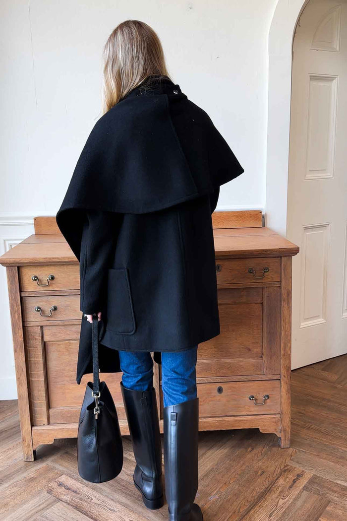 Italian Bucket Bag - Black