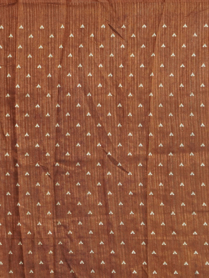 Jute Linen Silk Saree | TTDS3289