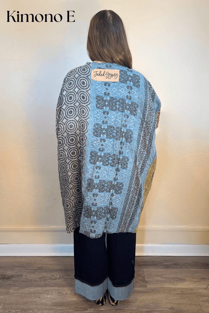 Kantha Sunrise Kimono