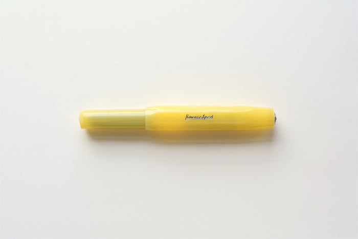 Kaweco FROSTED Sport Fountain Pen - Banana