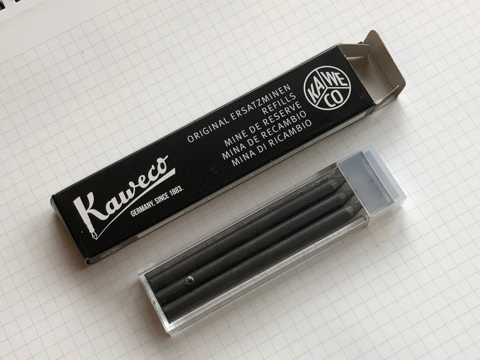Kaweco Pencil Leads 5.6mm - Black - 5B - 3pcs