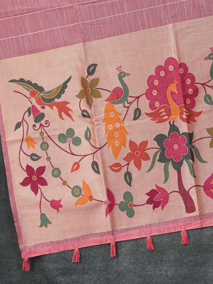 Khadi Cotton Saree | TTDS3540