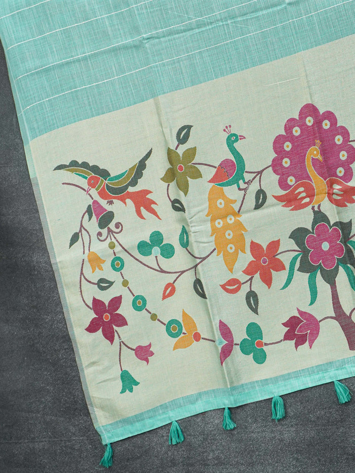 Khadi Cotton Saree | TTDS3540