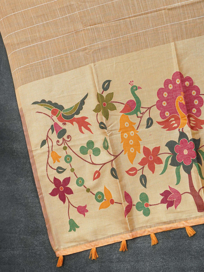 Khadi Cotton Saree | TTDS3540