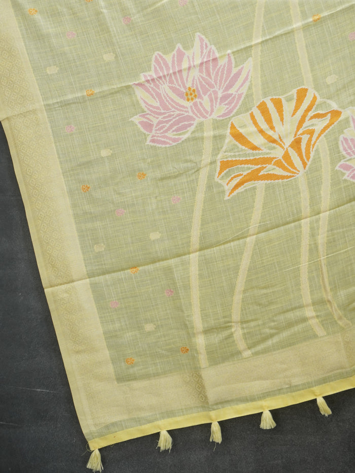 Khadi Cotton Saree | TTDS3547