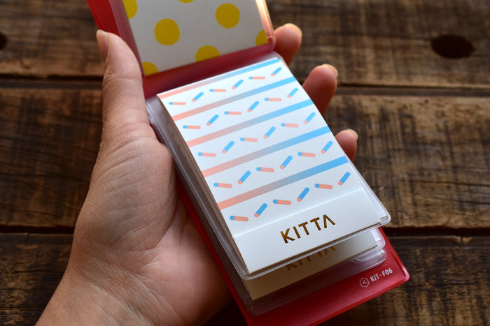 Kitta File - 6 Pocket File Washi Storage