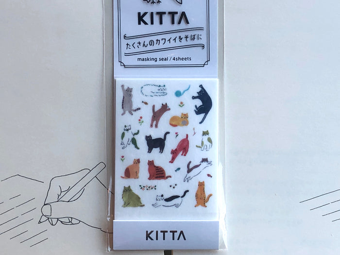 Kitta Portable Washi Tape - Icon - Cat