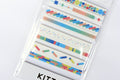 Kitta Portable Washi Tape - Slim - Color Bar