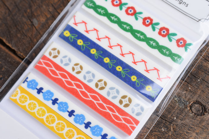 Kitta Portable Washi Tape - Slim - Tyrolean