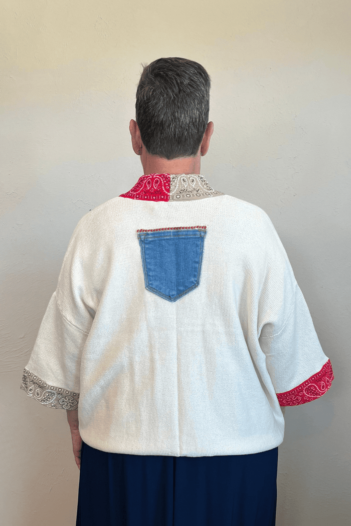Knit Bandana Cardi