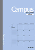 Kokuyo Campus 2027 Monthly Diary - A5