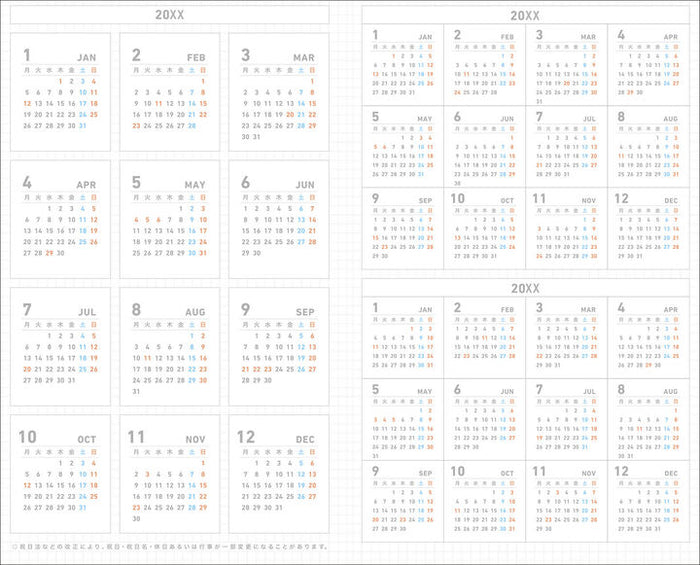 Kokuyo Jibun Techo 2027 Diary A5 Slim