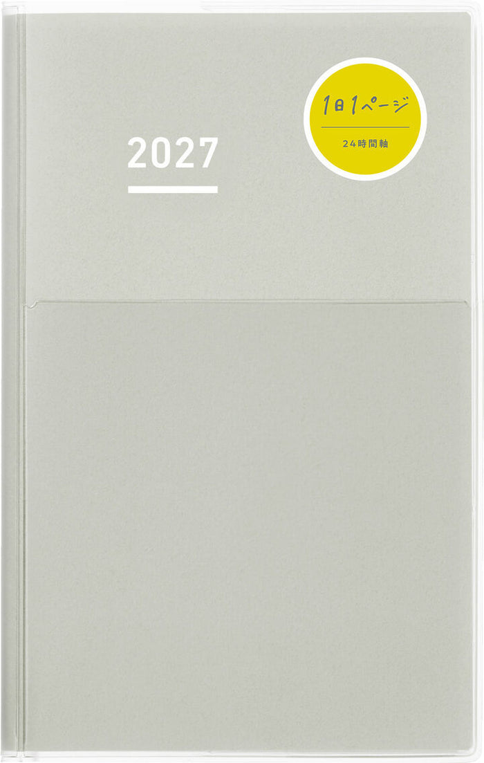 Kokuyo Jibun Techo Days 2027 B6 Slim Mini Planner