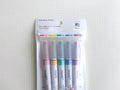 Kokuyo Mark+ Two Tone Highlighter - 5 Color Set