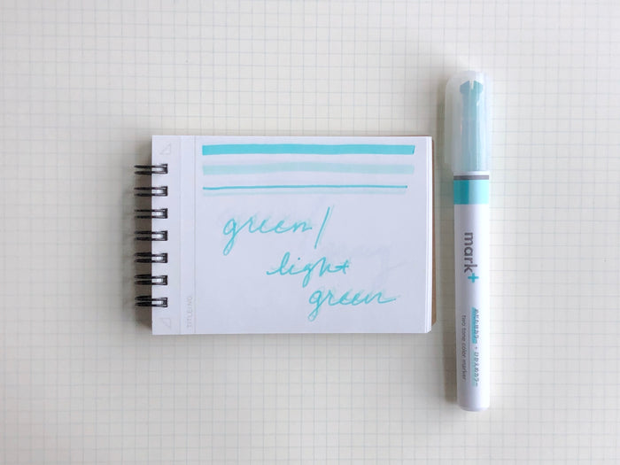 Kokuyo Mark+ Two Tone Highlighter - 5 Color Set