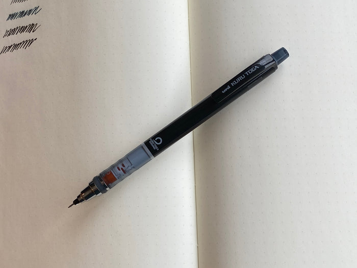 Kuru Toga Roulette Mechanical Pencil - Gunmetal - 0.5mm