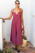 Ladder Dress - Crushed Berry