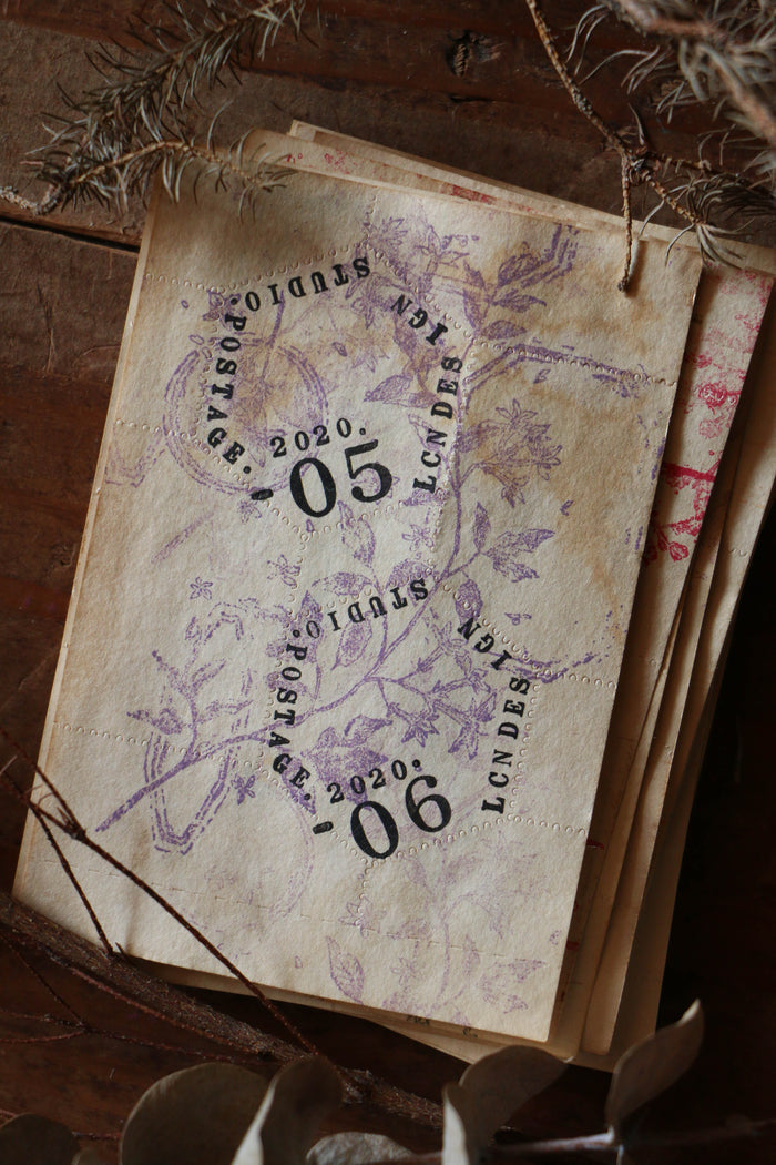 LCN Dried Flower Stamp Set B