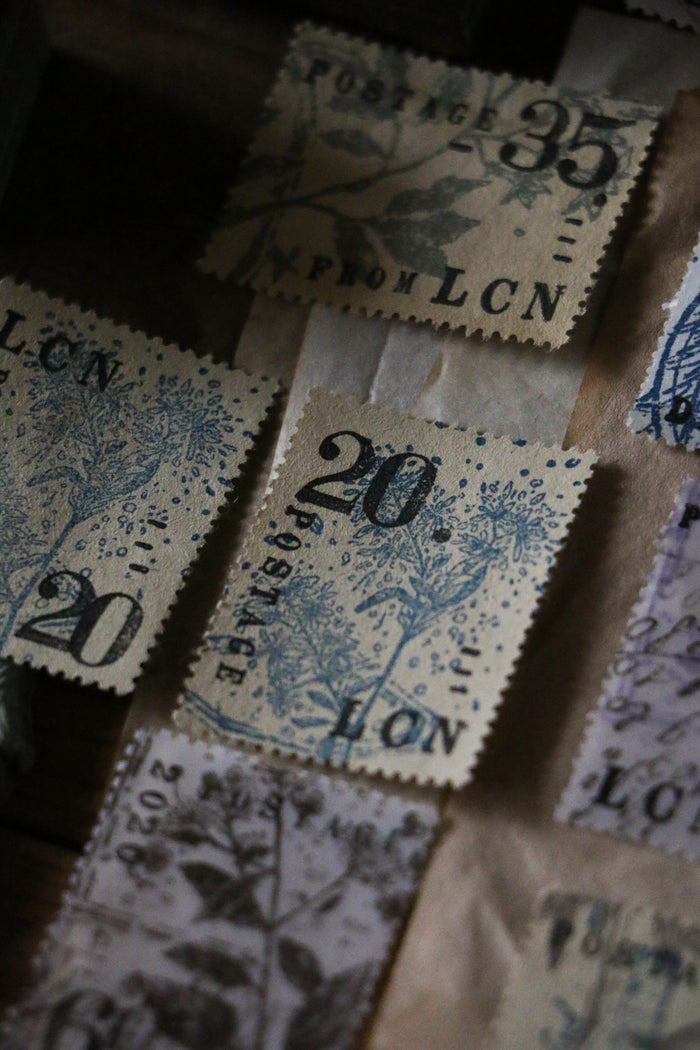LCN Dried Flower Stamp Set C